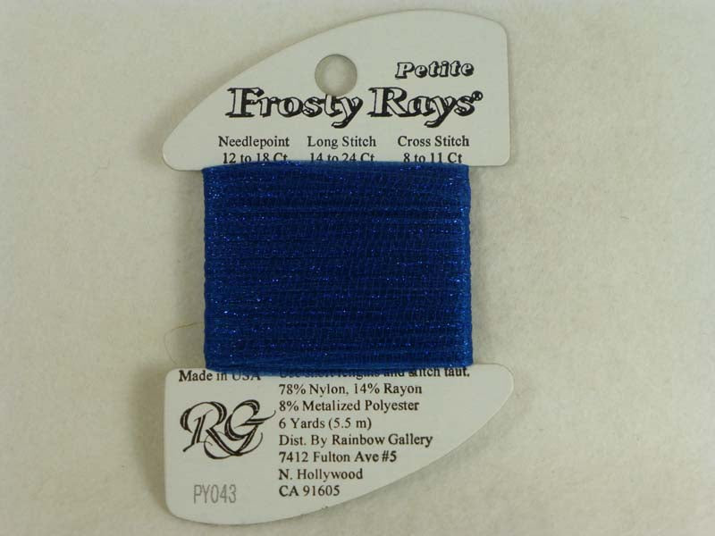 Petite Frosty Rays PY043 Very Dark Blue Gloss
