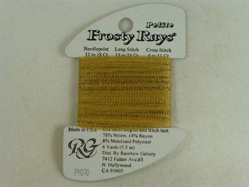 Petite Frosty Rays PY070 Black Gold Gloss