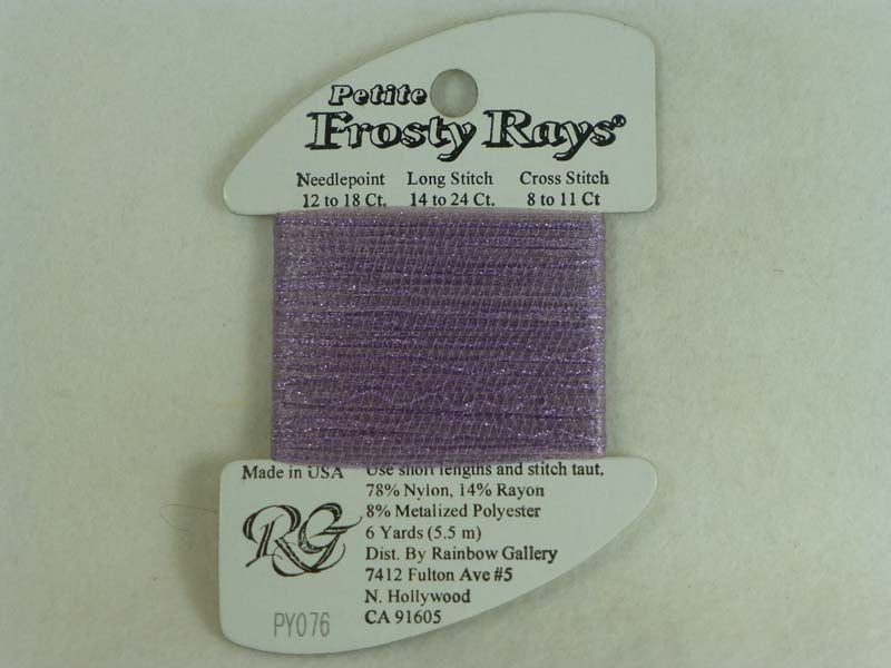 Petite Frosty Rays PY076 Violet Gloss