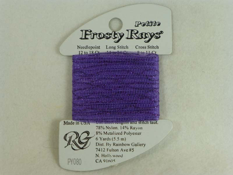 Petite Frosty Rays PY080 Red Violet Gloss