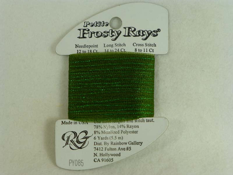 Petite Frosty Rays PY085 Green Gloss