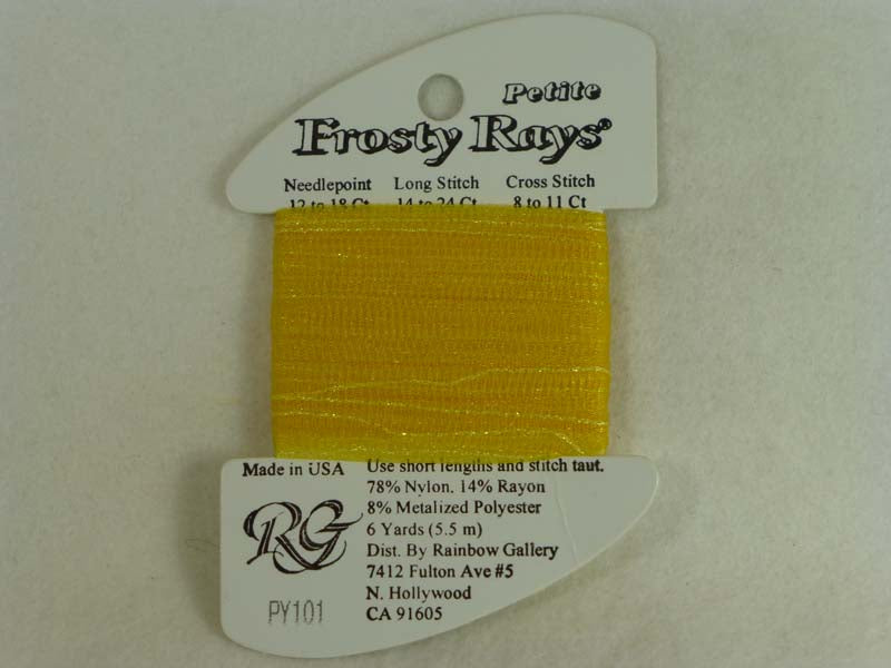 Petite Frosty Rays PY101 Brite Yellow Pearl