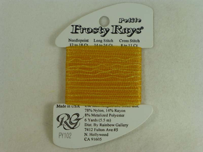 Petite Frosty Rays PY102 Yellow Pearl