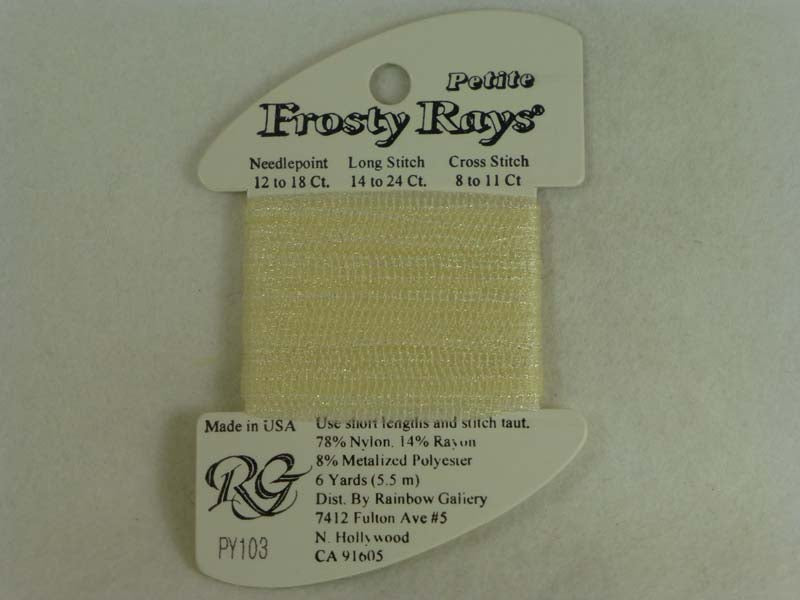 Petite Frosty Rays PY103 Ecru Pearl