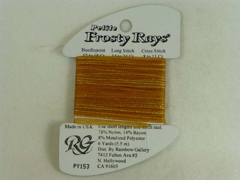 Petite Frosty Rays PY153 Old Gold Pearl