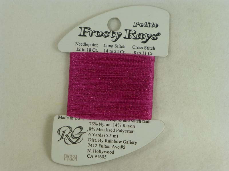 Petite Frosty Rays PY334 Rose Gloss