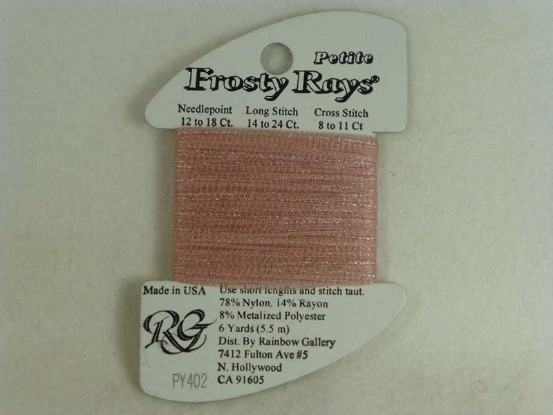 Petite Frosty Rays PY402 Pastel Pink