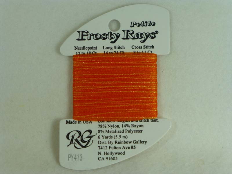 Petite Frosty Rays PY413 Orange Pop