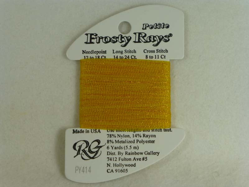Petite Frosty Rays PY414 Awesome Gold