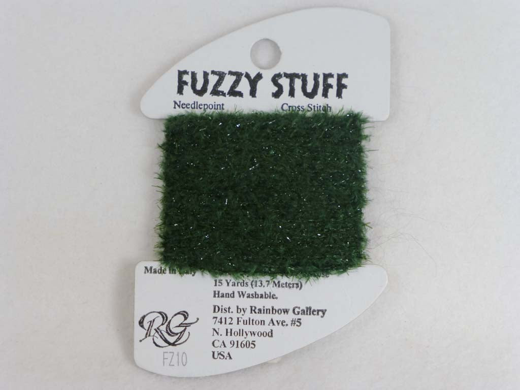 Fuzzy Stuff FZ10 Tree Green by Rainbow Gallery From Beehive Needle Arts