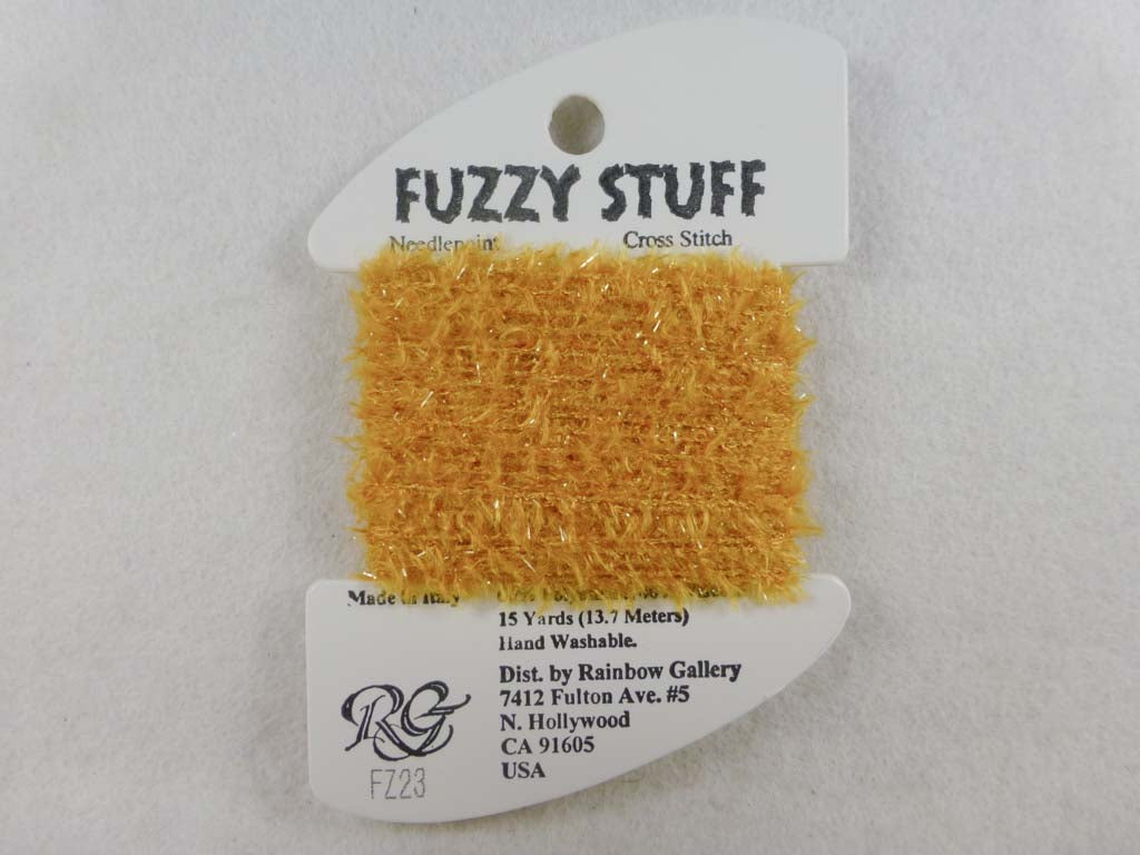 Fuzzy Stuff FZ23 Gold by Rainbow Gallery From Beehive Needle Arts