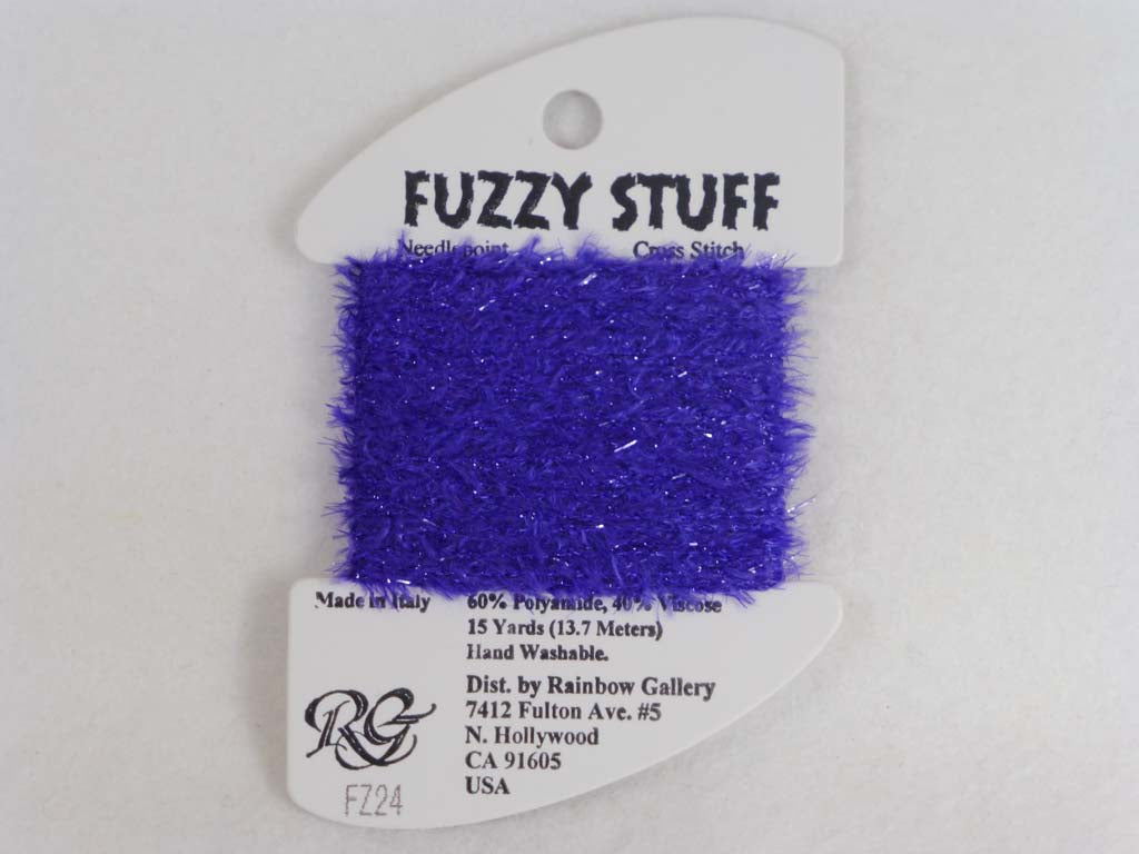 Fuzzy Stuff FZ24 Purple by Rainbow Gallery From Beehive Needle Arts
