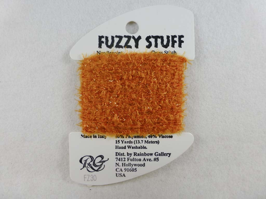 Fuzzy Stuff FZ30 Golden Brown by Rainbow Gallery From Beehive Needle Arts