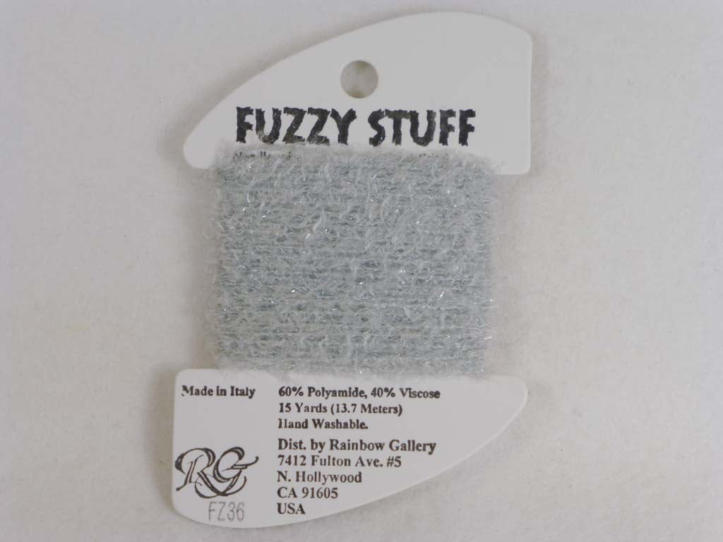 Fuzzy Stuff FZ36 Pale Gray by Rainbow Gallery From Beehive Needle Arts