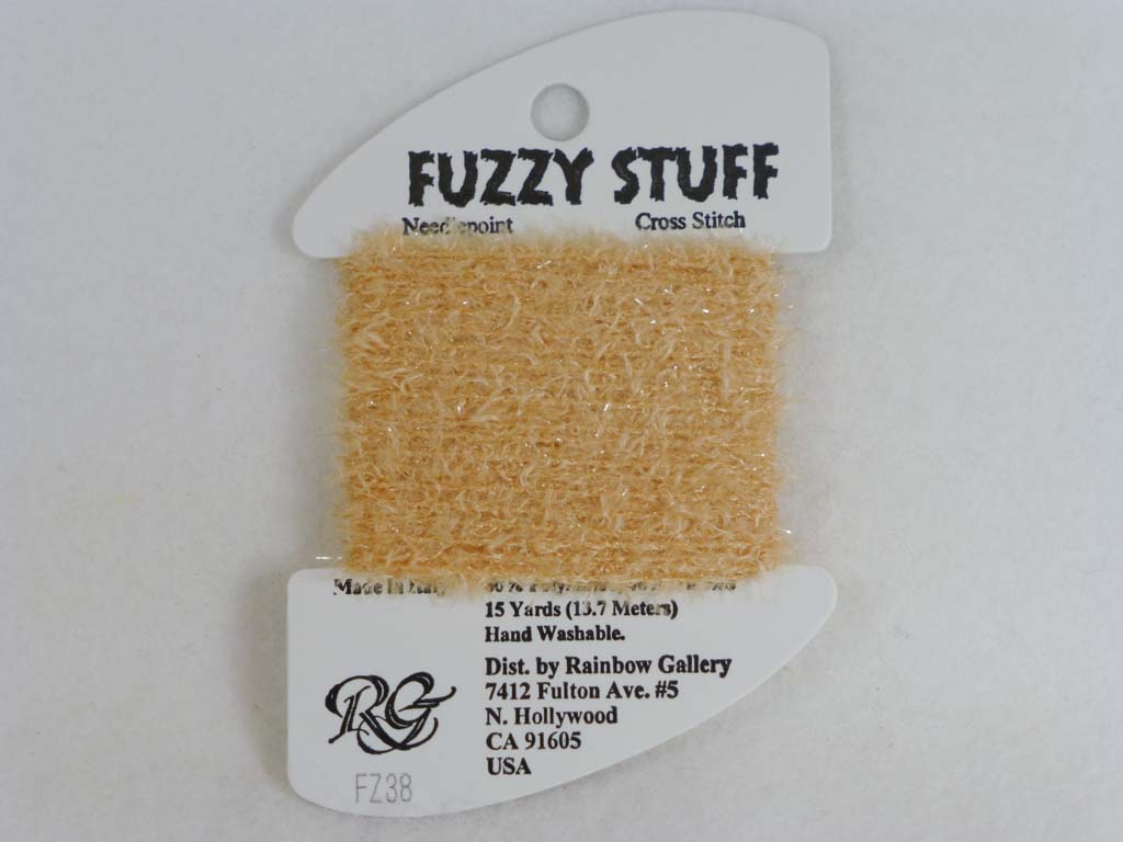 Fuzzy Stuff FZ38 Blond by Rainbow Gallery From Beehive Needle Arts