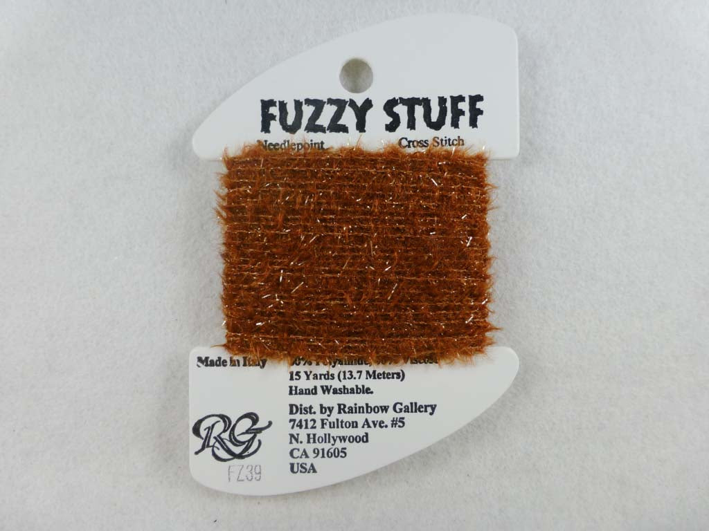 Fuzzy Stuff FZ39 Cinnamon by Rainbow Gallery From Beehive Needle Arts