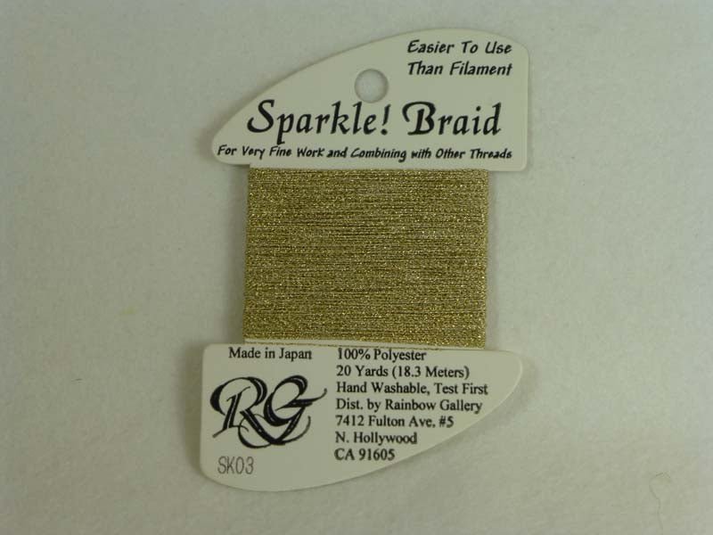 Sparkle! Braid SK 03 Lite Gold