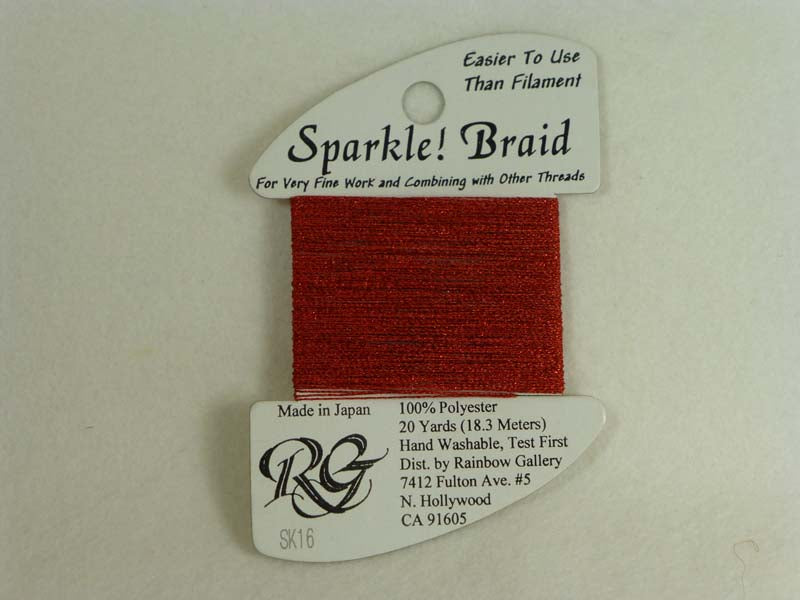 Sparkle! Braid SK 16 Red