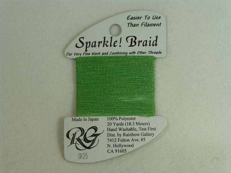 Sparkle! Braid SK 25 Shimmer Green