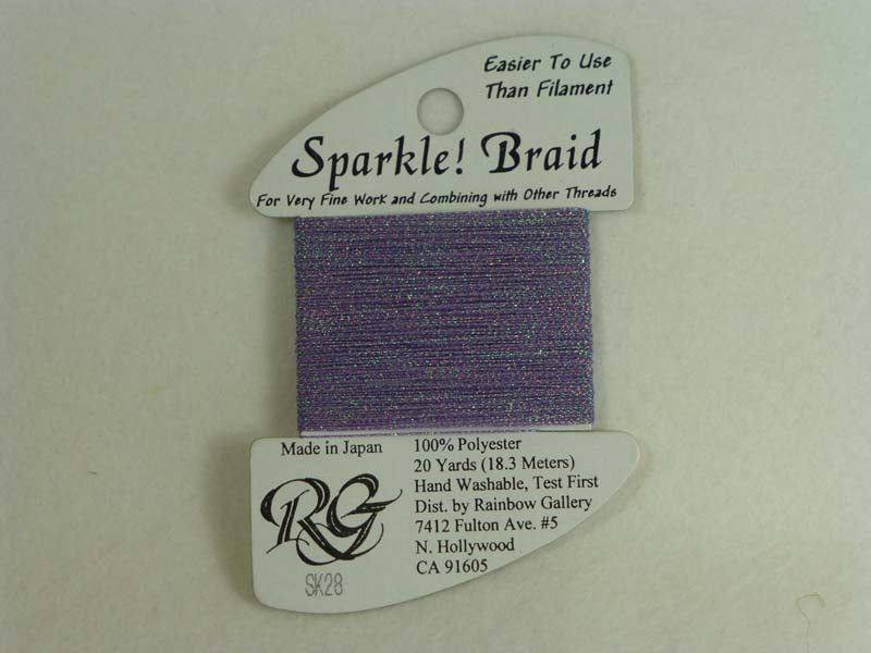 Sparkle! Braid SK 28 Shimmer Violet
