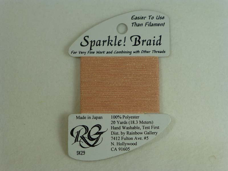 Sparkle! Braid SK 29 Shimmer Peach