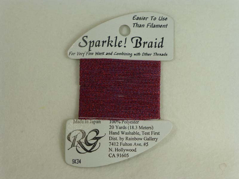 Sparkle! Braid SK 34 Red Violet