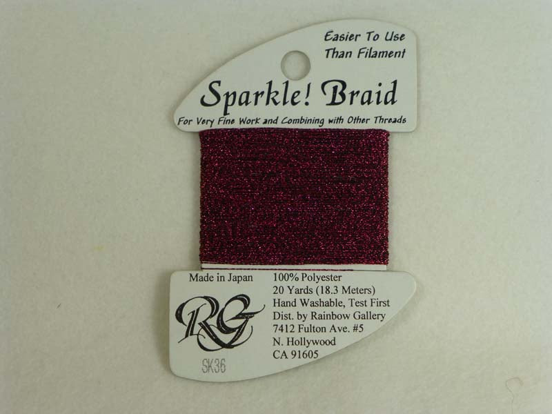 Sparkle! Braid SK 36 Dark Fuchsia