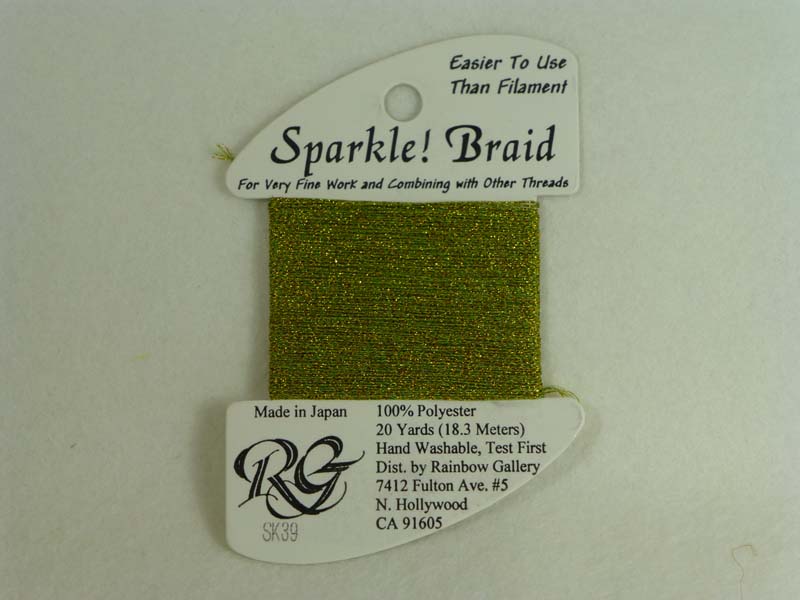 Sparkle! Braid SK 39 Yellow Green