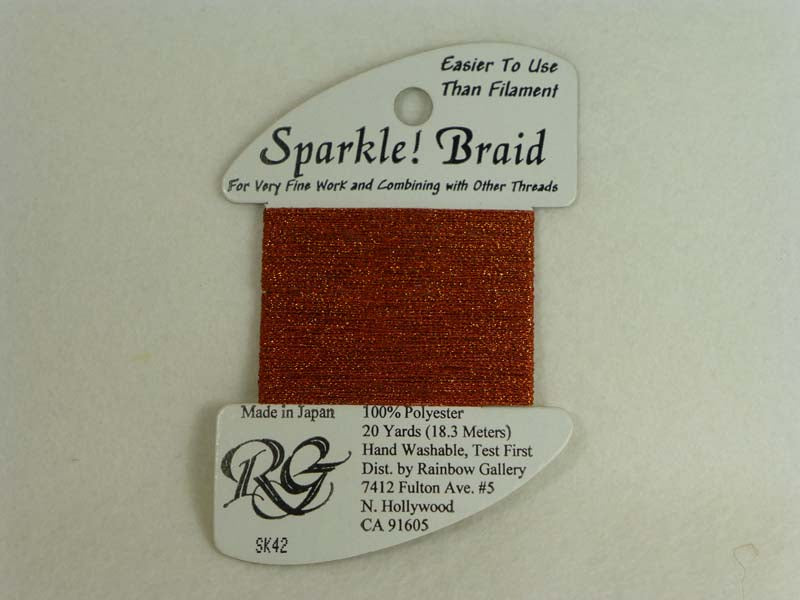 Sparkle! Braid SK 42 Golden Red