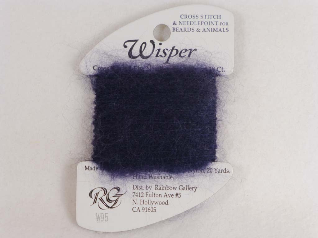 Wisper W95 Navy blue by Rainbow Gallery From Beehive Needle Arts