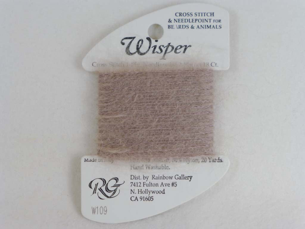 Wisper W109 Mink by Rainbow Gallery From Beehive Needle Arts