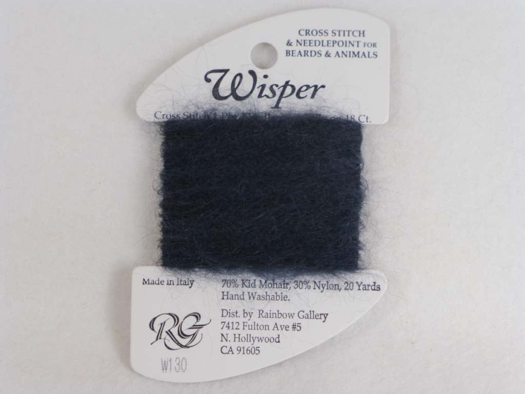 Wisper W130 Charcoal by Rainbow Gallery From Beehive Needle Arts