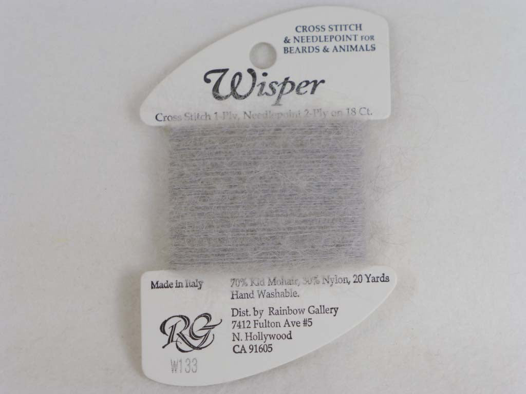 Wisper W133 Silver Fox by Rainbow Gallery From Beehive Needle Arts
