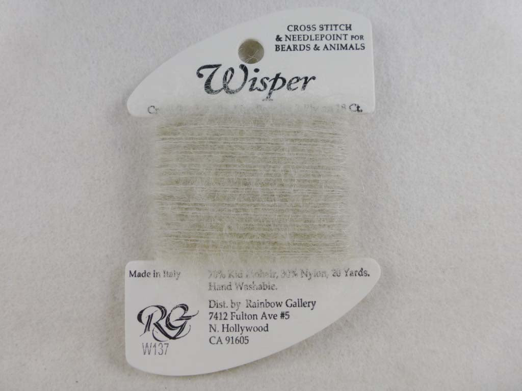 Wisper W137 Turtledove by Rainbow Gallery From Beehive Needle Arts