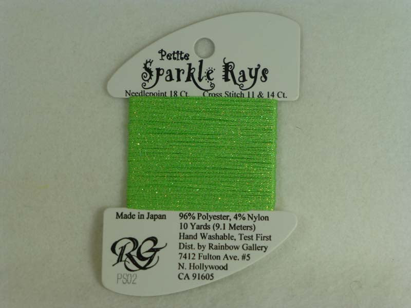 Petite Sparkle Rays PS02 Lime