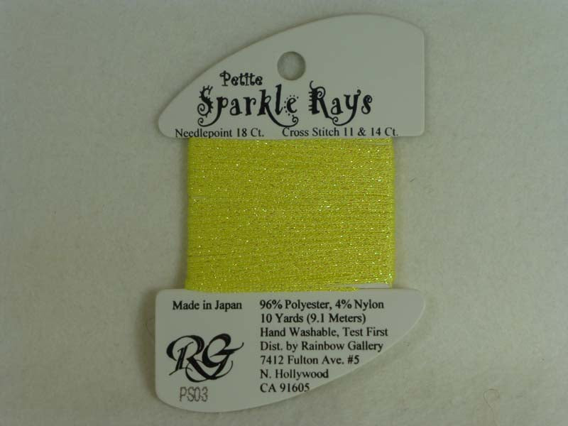 Petite Sparkle Rays PS03 Lemon