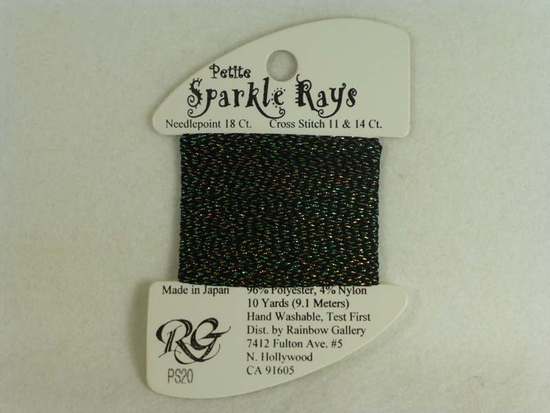 Petite Sparkle Rays PS20 Black