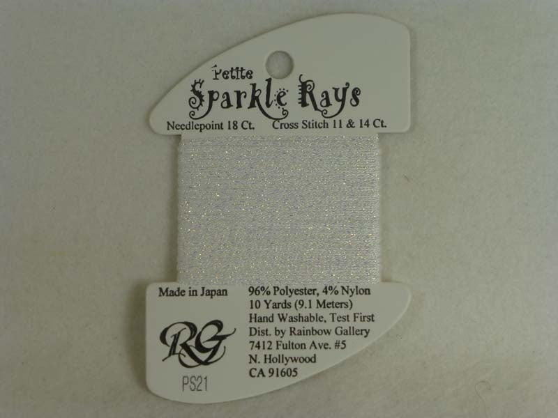 Petite Sparkle Rays PS21 White