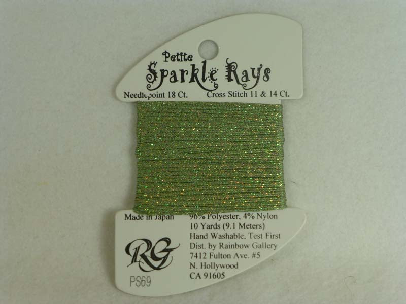 Petite Sparkle Rays PS69 Sage Green