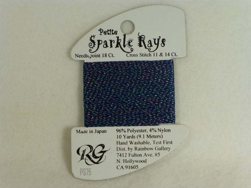 Petite Sparkle Rays PS75 Navy Blue