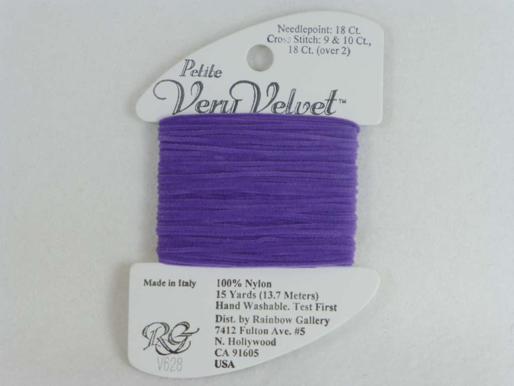 Petite Very Velvet V628 Violet by Rainbow Gallery From Beehive Needle Arts