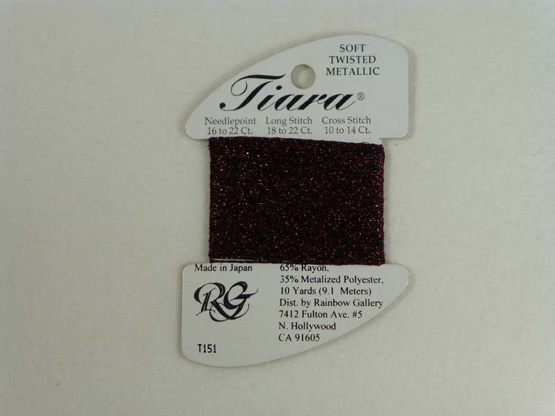 Tiara T151 Burgundy