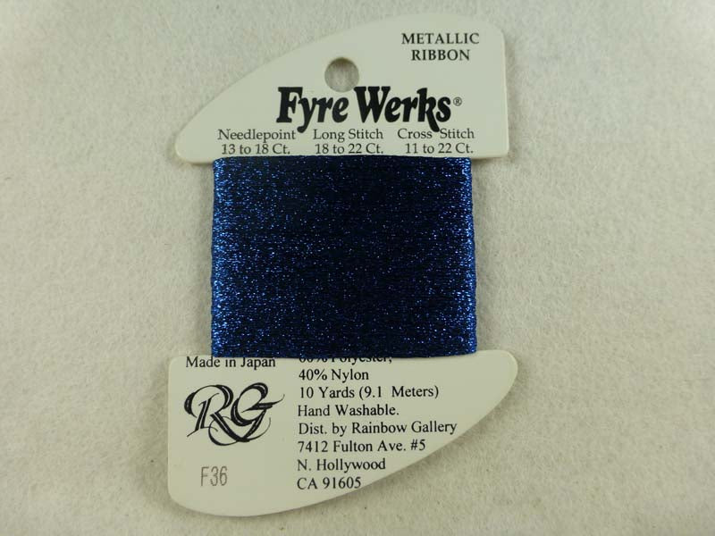 Fyre Werks F36 New Royal Blue