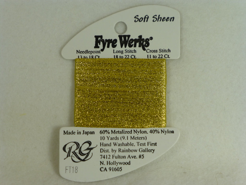 Fyre Werks FT18 Yellow Gold