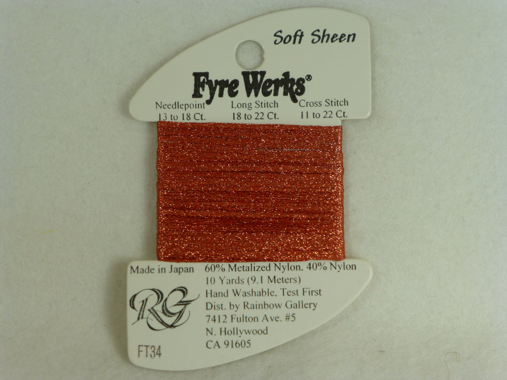 Fyre Werks FT34 Red Orange