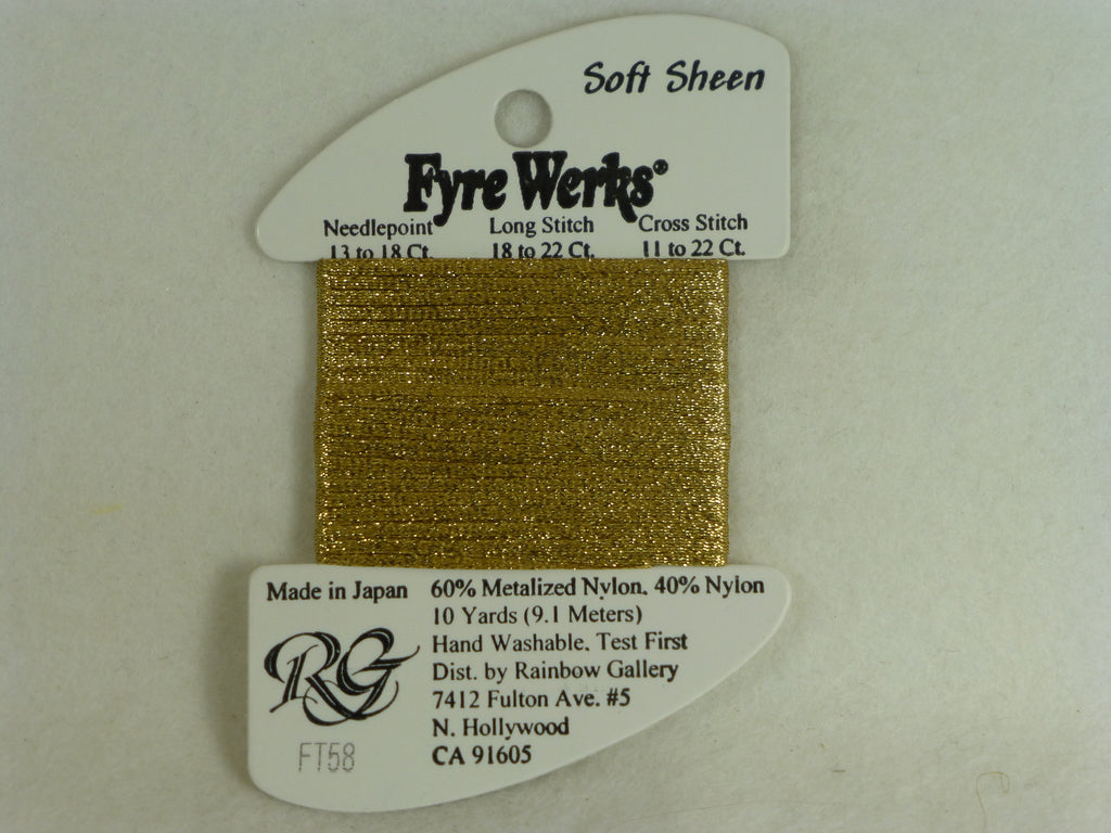 Fyre Werks FT58 Gold