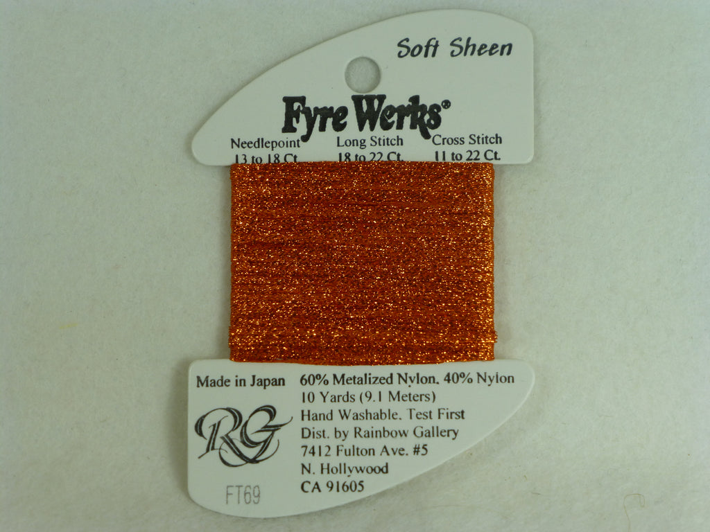 Fyre Werks FT69 Burnt Orange