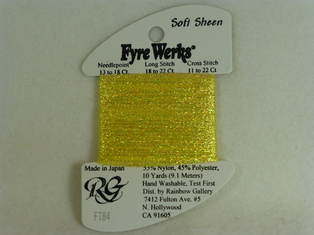 Fyre Werks FT84 Yellow Pearl