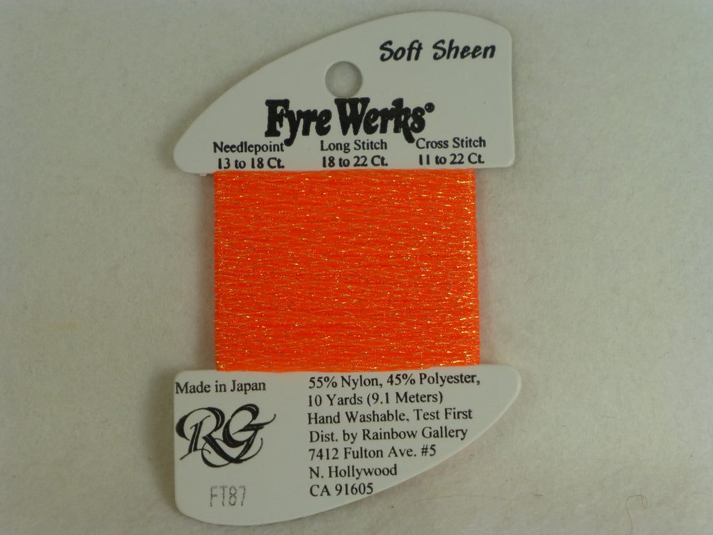 Fyre Werks FT87 Vibrant Orange