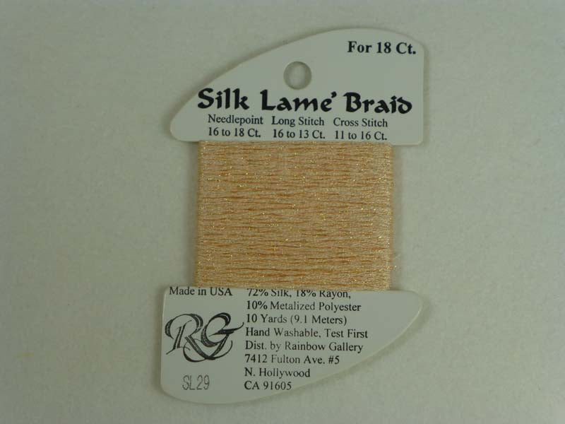 Silk Lame Braid SL29 Chiffon